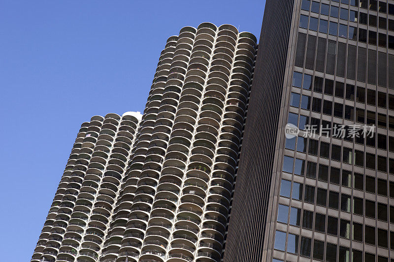 伊利诺斯州芝加哥的Marina Towers